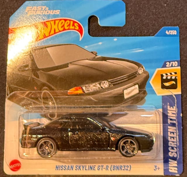 Nissan Skyline GT-R (BNR32) · HW Screen Time 2/10 · Toy # HYY72