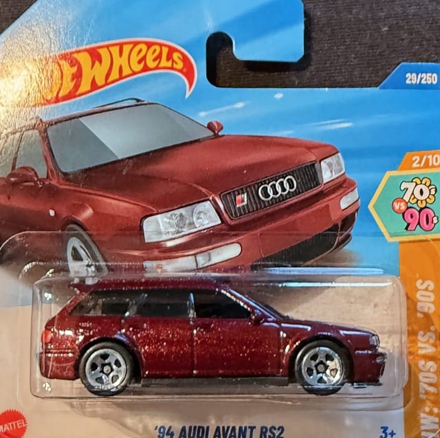 '94 Audi Avant RS2 · 70s vs 90s 2/10 · Toy # HYW82