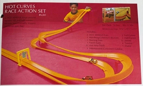Hot Curves Race Action Set
