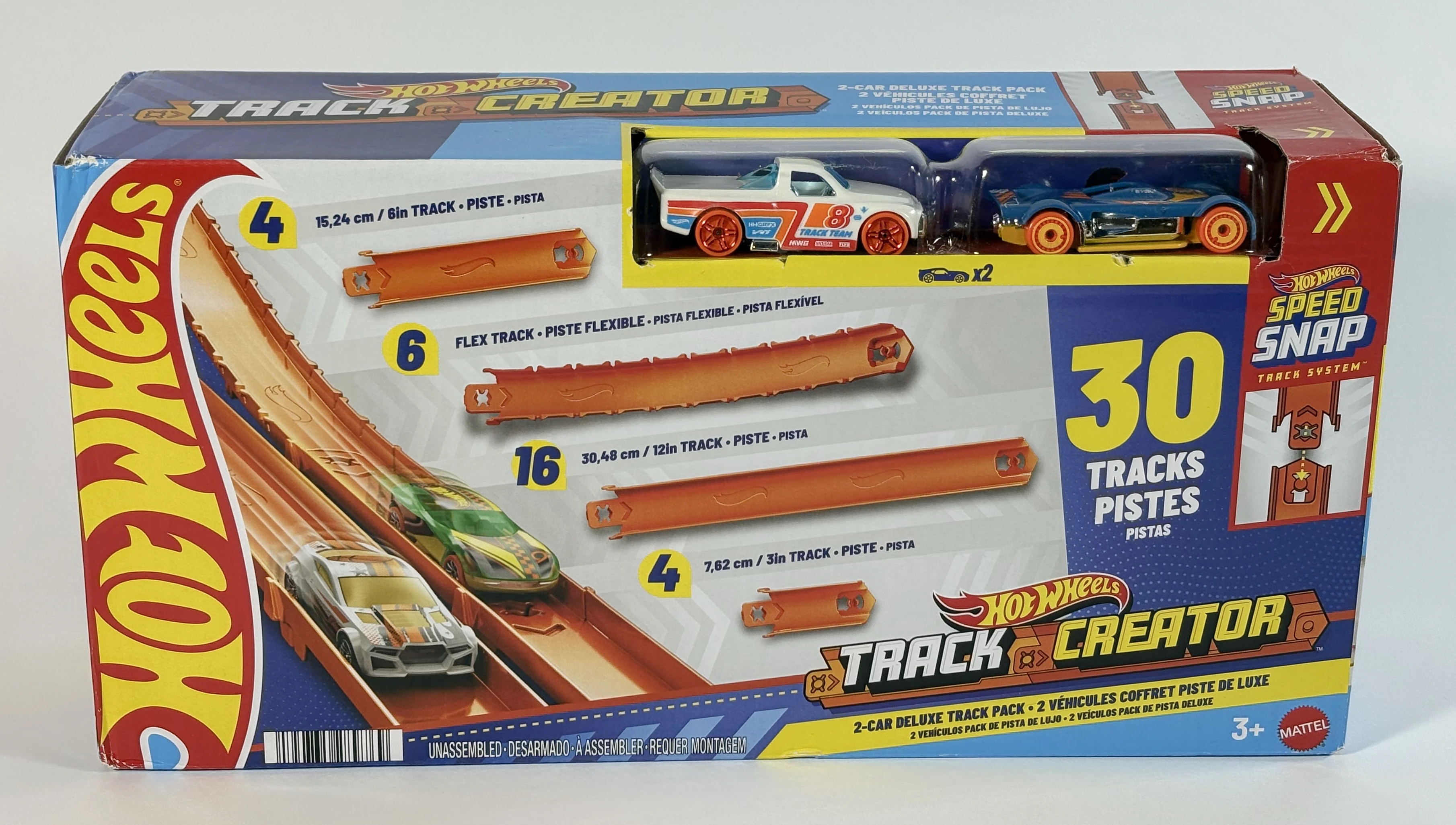 2-Car Deluxe Track Pack