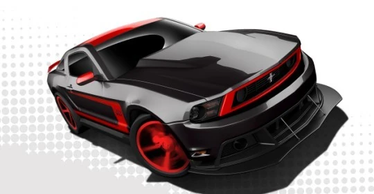 '12 Ford Mustang Boss 302 Laguna Seca