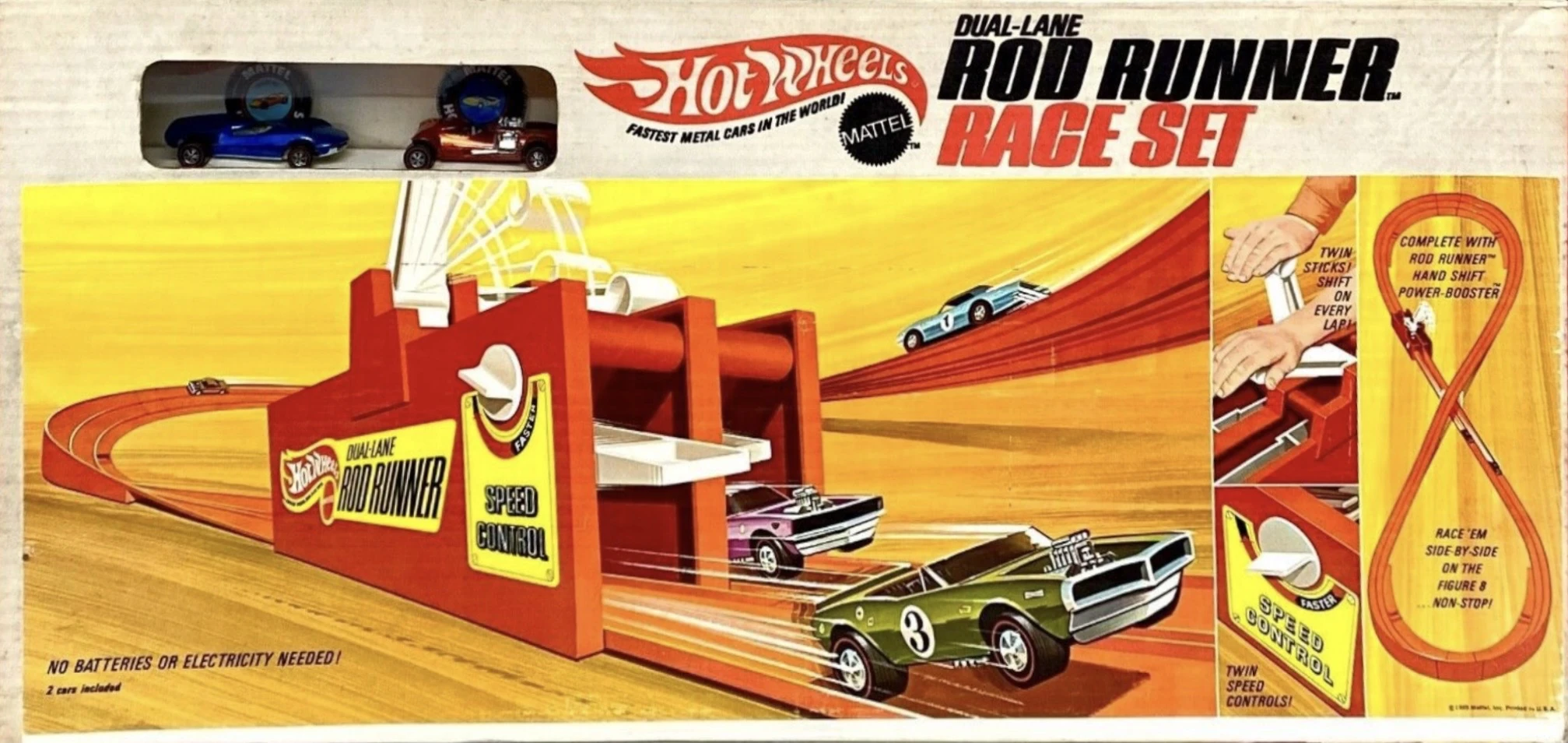 Dual-Lane Rod Runner Race Set