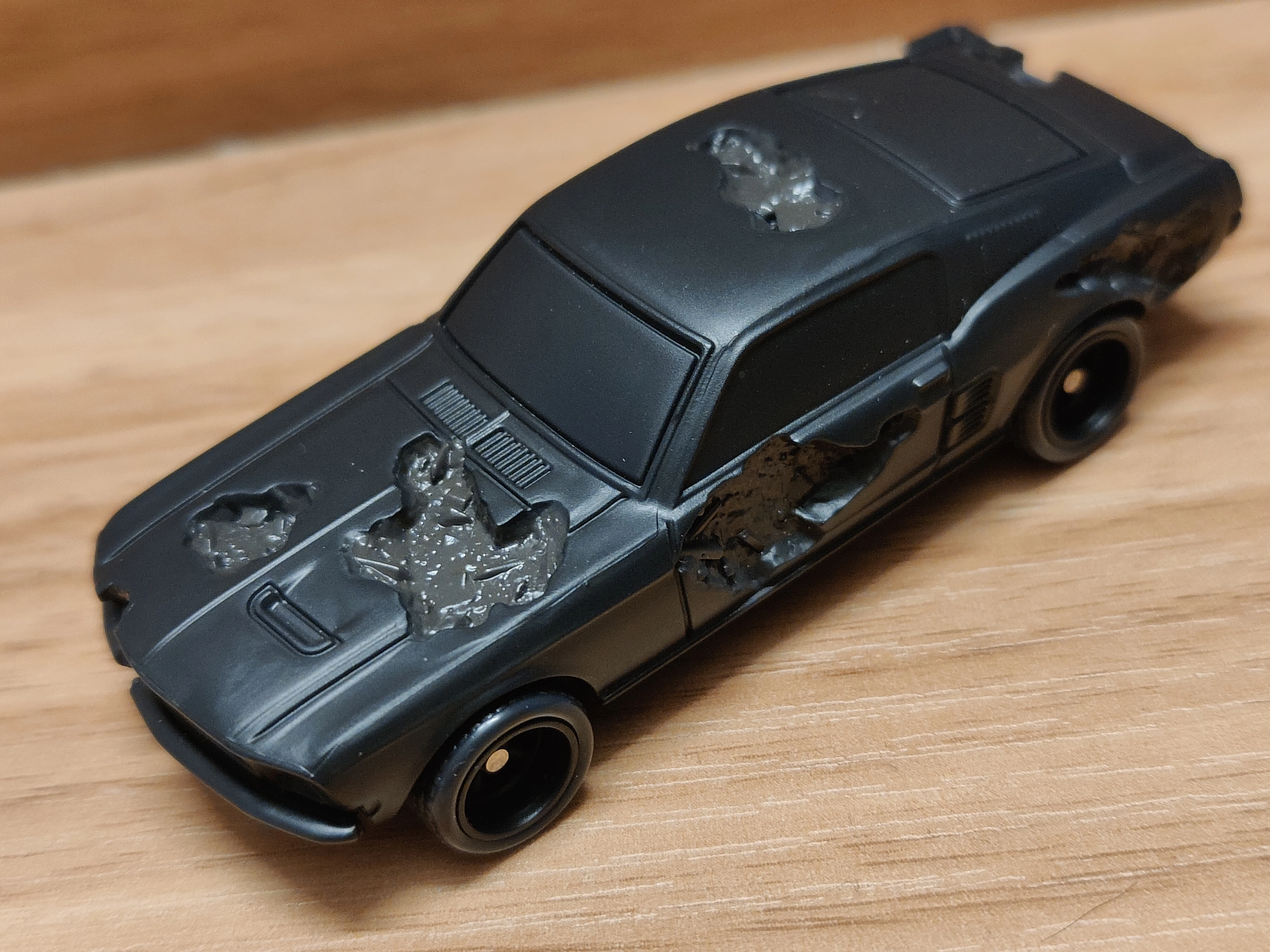 Eroded Ford Mustang