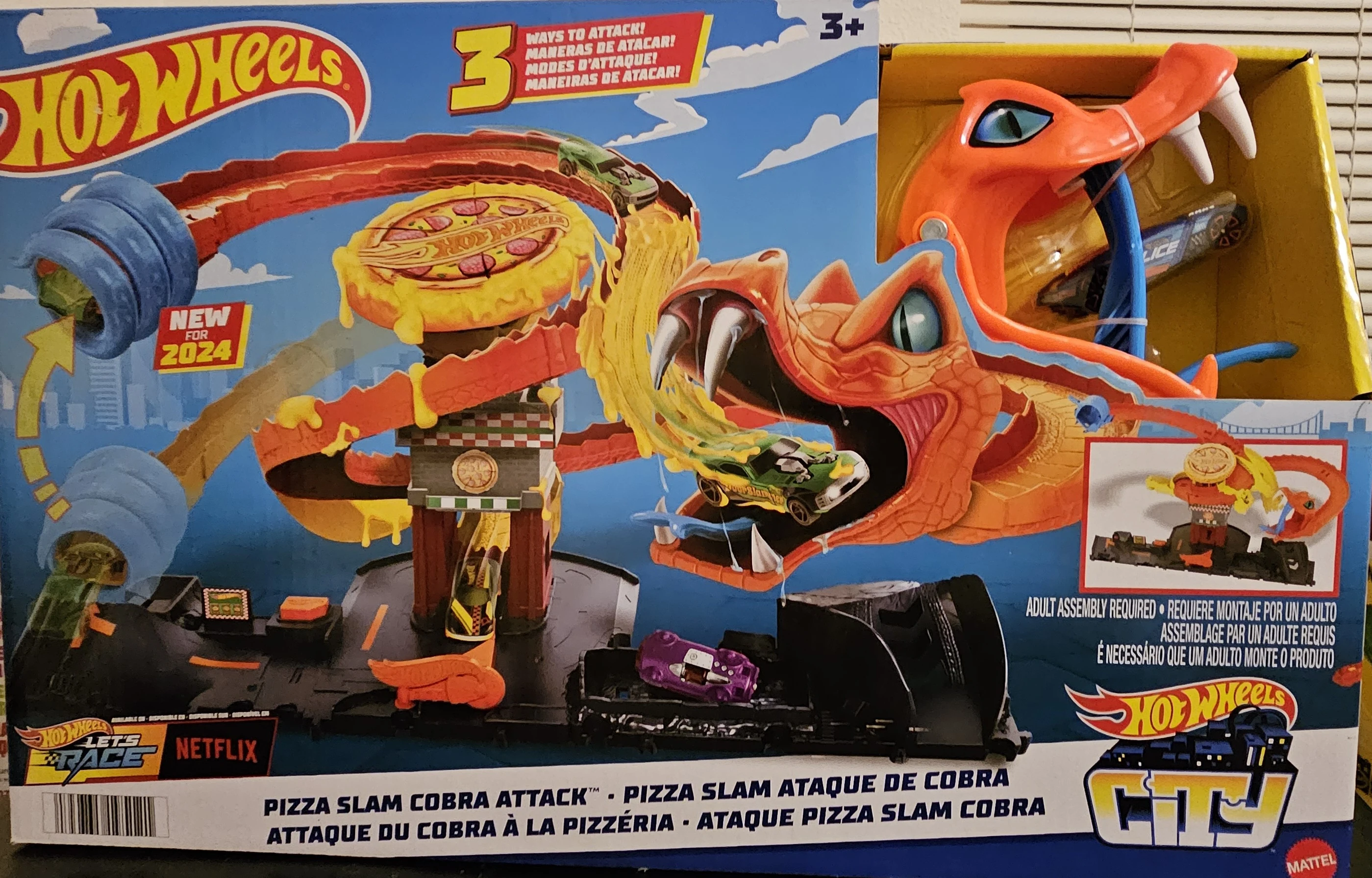 Pizza Slam Cobra Attack