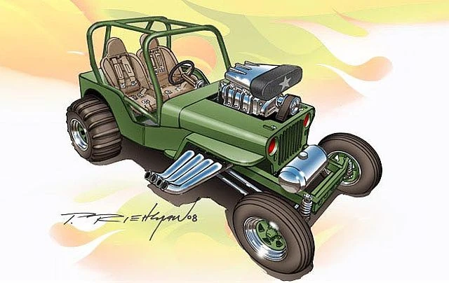 Custom '42 Jeep CJ-2A